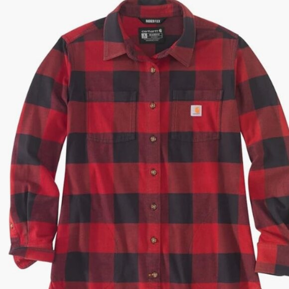 Carhartt Women's Flannel Tuni-Size XXL - Picture 1 of 2